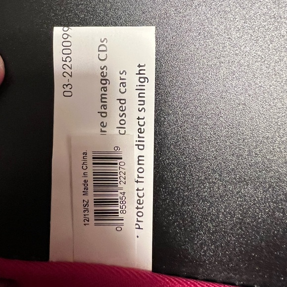 Bundle of 2 Pink Case Logic Disc Holders - Picture 6 of 9